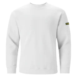 Cratex Werktruien<Werk sweater el Paso wit S