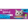 Whiskas Kattenvoer<1+ natvoer vis 40 stuks