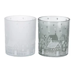 Boltze home Tuindecoratie<Windlicht Nordy 10 cm 4 assorti