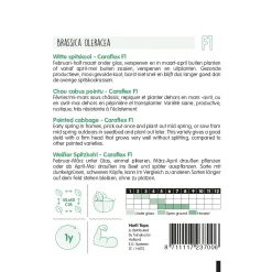Horti Tops Moestuin<Wittekool caraflex F1 zaad