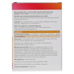 Beaphar Kattenverzorging<Wormmiddel all-in-one kat