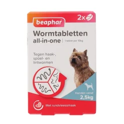 Beaphar Hondenverzorging<Wormmiddel all-in-one 20kg