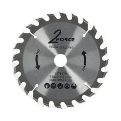 2-Force Toebehoren Elektrisch Gereedschap<Zaagblad Ø150 mm 20as 24T