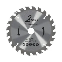 2-Force Toebehoren Elektrisch Gereedschap<Zaagblad Ø165 mm 20as 24T