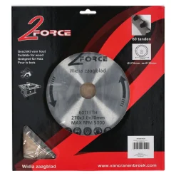 2-Force Toebehoren Elektrisch Gereedschap<Zaagblad Ø270 mm 30as 60T