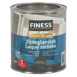 Finess Lakken<Zijdeglans warm grijs 14292 750ml