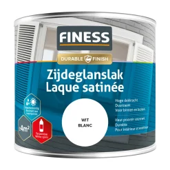 Finess Lakken<Zijdeglans wit 1410 250ml