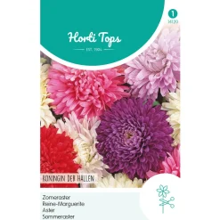 Horti Tops Moestuin<Zomeraster Koningin der Hallen Mix