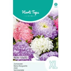 Horti Tops Moestuin<Zomeraster Pioenbloemig Mix