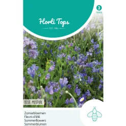 Horti Tops Moestuin<Zomerbloemen blauwe tinten
