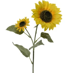 Everlands Kunstplanten En Kunstbloemen<Zonnebloem 72 cm geel